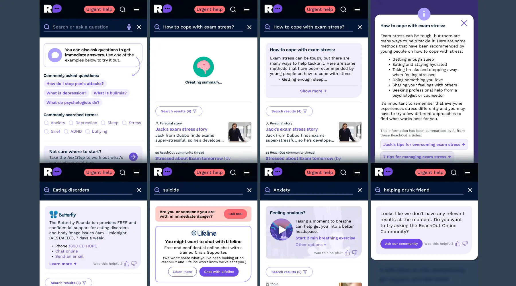 Initial 'smart search' concepts