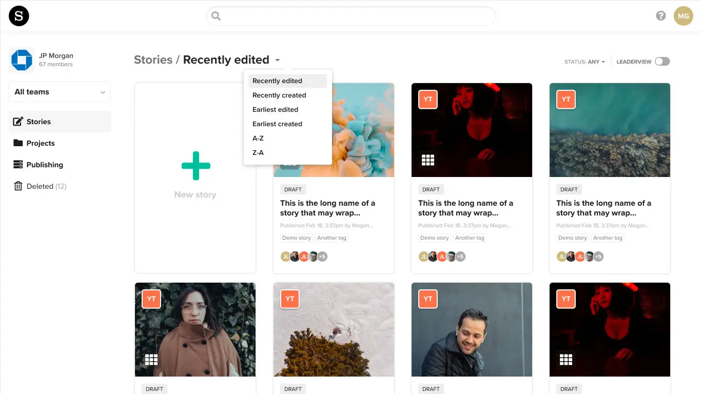 Final mockup of the dashboard